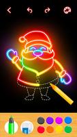 Draw Glow Christmas Ekran Görüntüsü 1