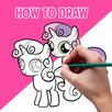 How to draw cute pony Offline APK