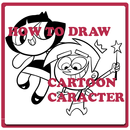 How To Draw Cartoon : PowerGirls - Oddparents APK