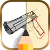 How to draw weapons step by st APK