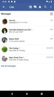 برنامه‌نما Lite Messenger عکس از صفحه