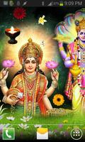 Lord VISHNU HQ Live Wallpaper پوسٹر