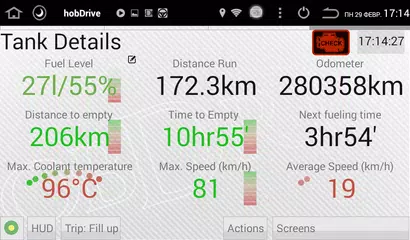 HobDrive OBD2 diag, trip APK download