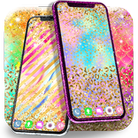 Glittery girly live wallpapers