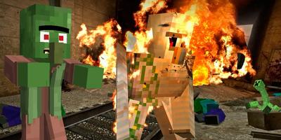 Left 4 Dead Mod for Minecraft captura de pantalla 1