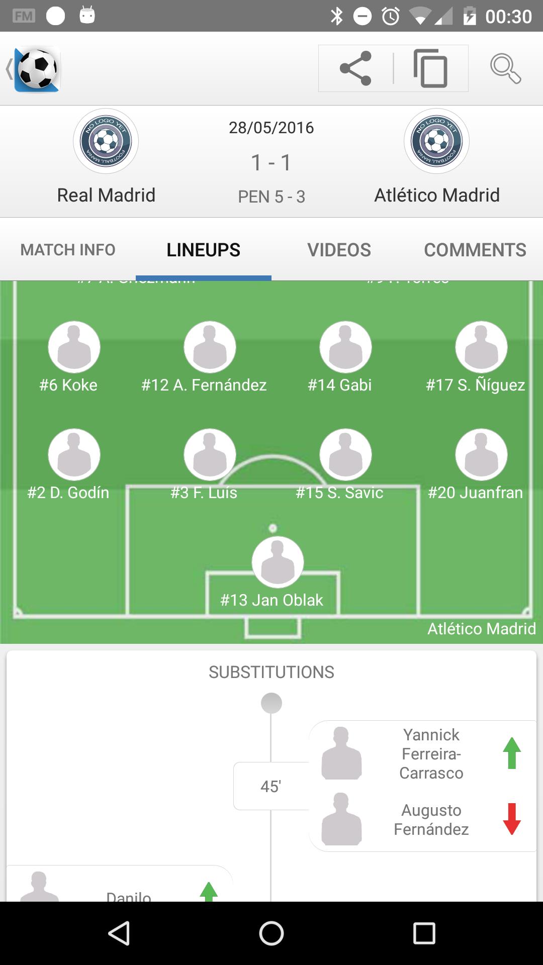 Football Live Scores for Android - APK Download