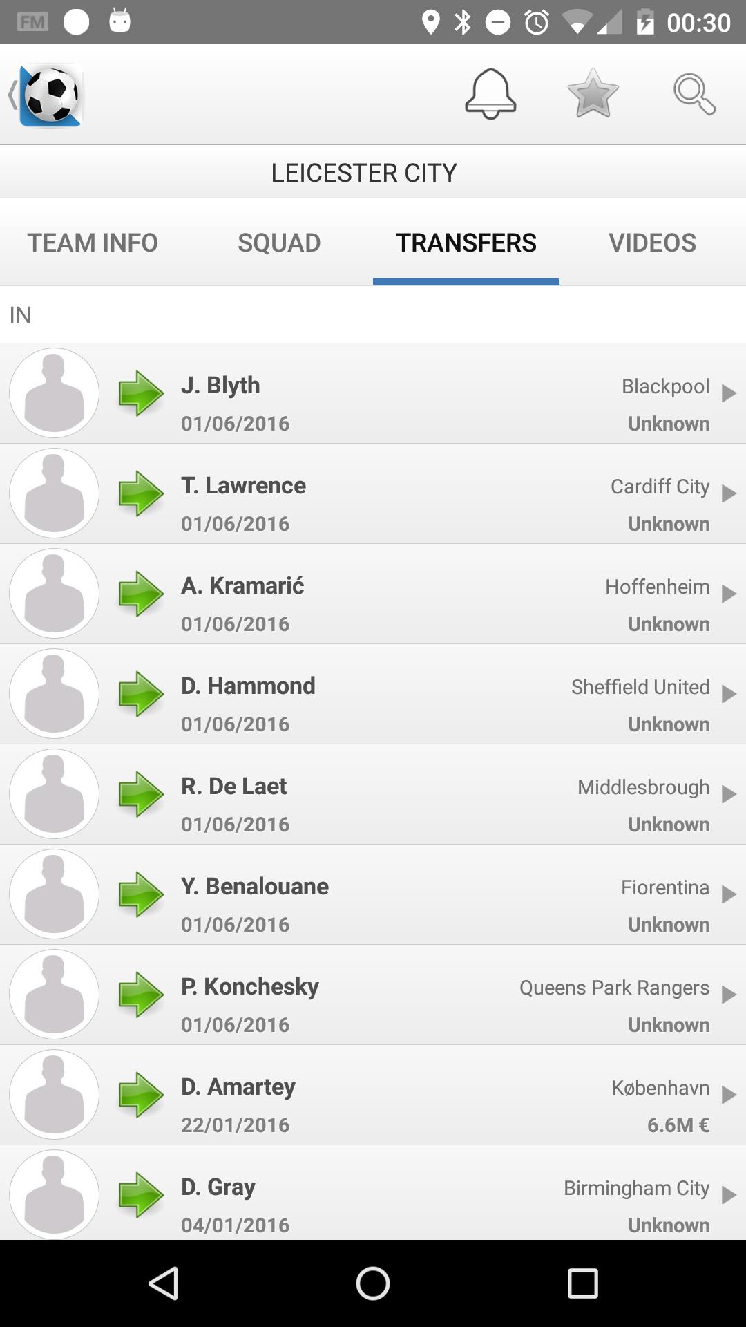 Football Live Scores screenshot 1