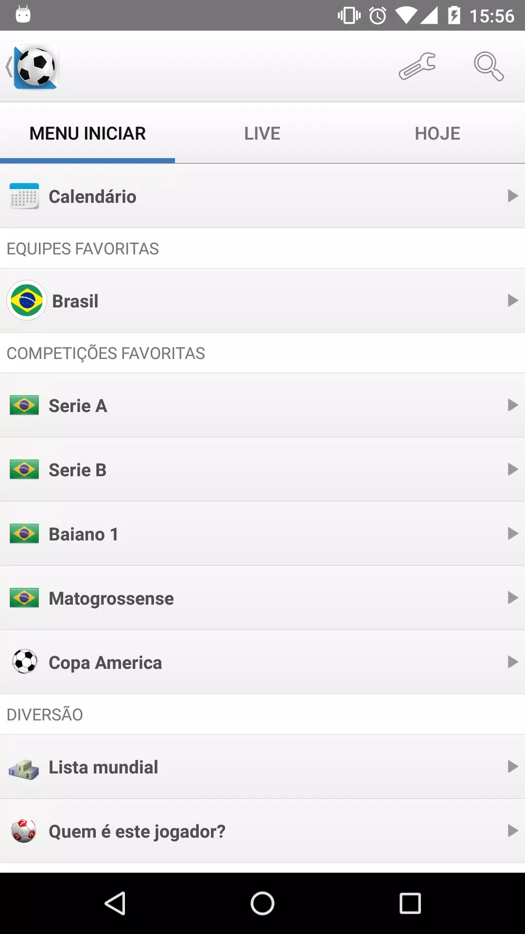 Download do APK de Futebol Resultados ao Vivo para Android