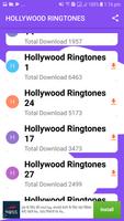 Hollywood Ringtone: Hollywood Song Ringtone capture d'écran 1