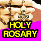 Holy rosary app for android (with audio) آئیکن