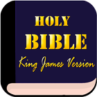 Holy Bible King James + Audio (KJV) أيقونة