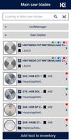 HOMAG toolManager screenshot 2