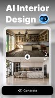Home AI Interior Design App الملصق