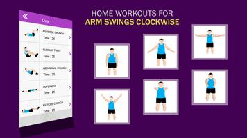 Home Workouts : GYM Body building capture d'écran 1