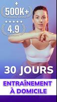 Femme Fitness Exercice Affiche