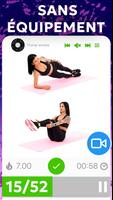 Femme Fitness Exercice capture d'écran 2