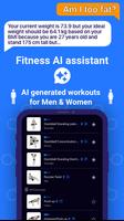 Workout Planner Gym&Home:FitAI স্ক্রিনশট 2