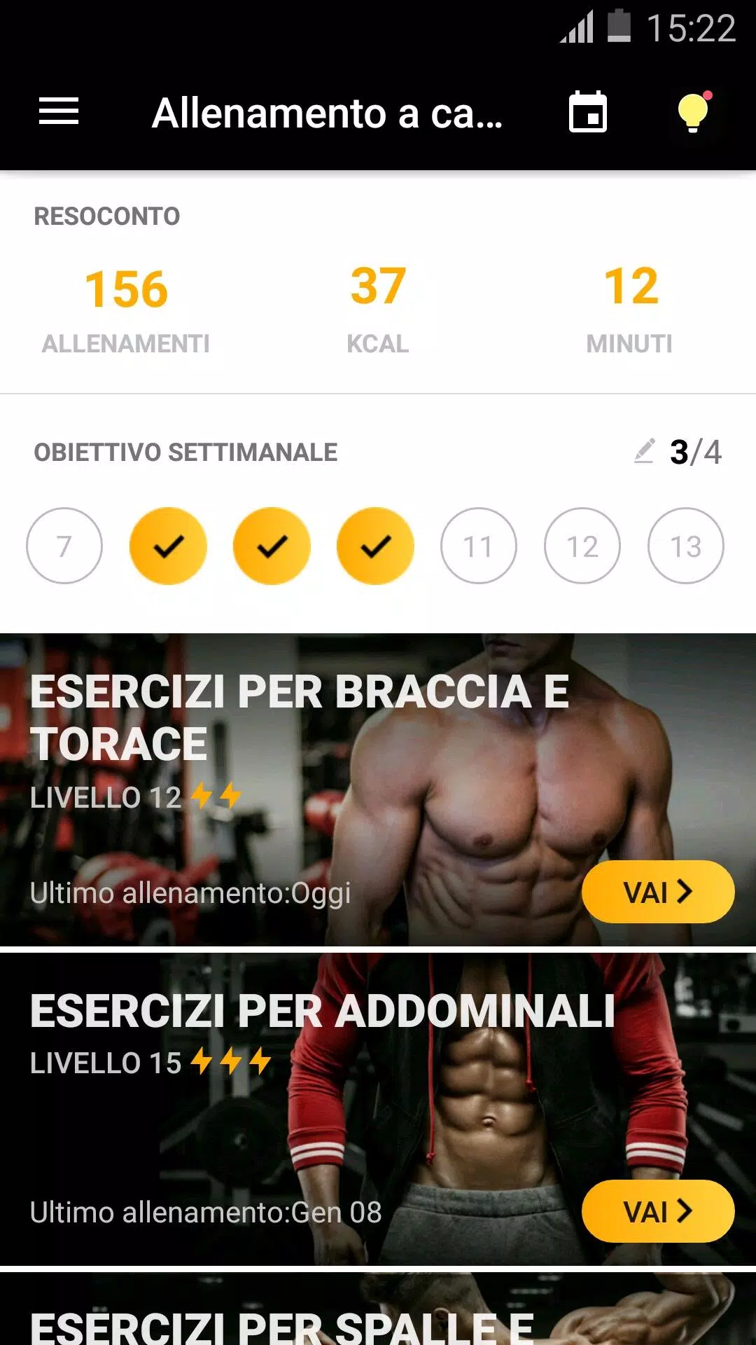 Allenamento a casa per uomini, app di bodybuilding for Android - APK  Download