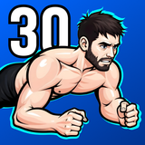 Тренировки для мужчин 30 дней иконка