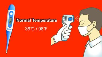 Body Temperature Fever Diary скриншот 1