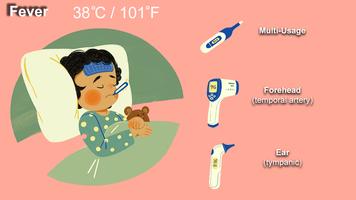 Body Temperature Fever Diary скриншот 2