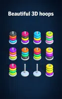 Hoop Sort Puzzle: Xếp Vòng ảnh chụp màn hình 3