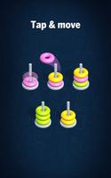 Hoop Sort Puzzle: Color Ring постер