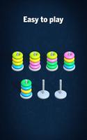 Hoop Sort Puzzle: Color Ring screenshot 1
