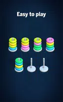 Hoop Sort Puzzle: Xếp Vòng ảnh chụp màn hình 1
