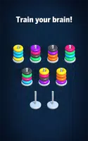 Hoop Sort Puzzle: Xếp Vòng ảnh chụp màn hình 2