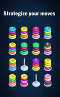 Hoop Sort Puzzle: Xếp Vòng ảnh chụp màn hình 4