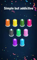 Hoop Sort Puzzle: Xếp Vòng ảnh chụp màn hình 5