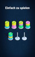 Hoop Sort Puzzle: Color Ring Screenshot 1