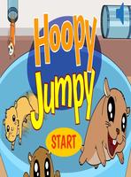Hoopy Jumpy - Hampster Game Affiche