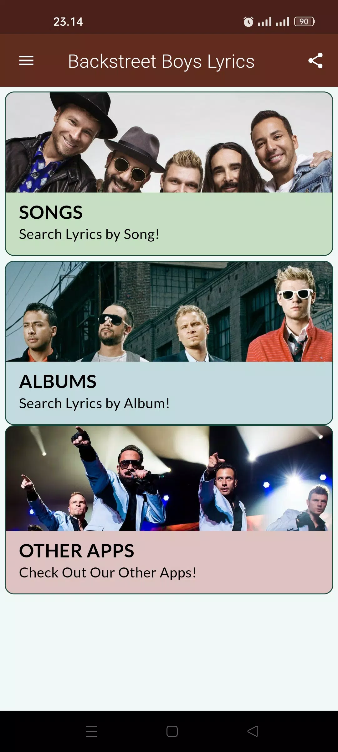 BACKSTREET BOYS Lyrics APK for Android Download