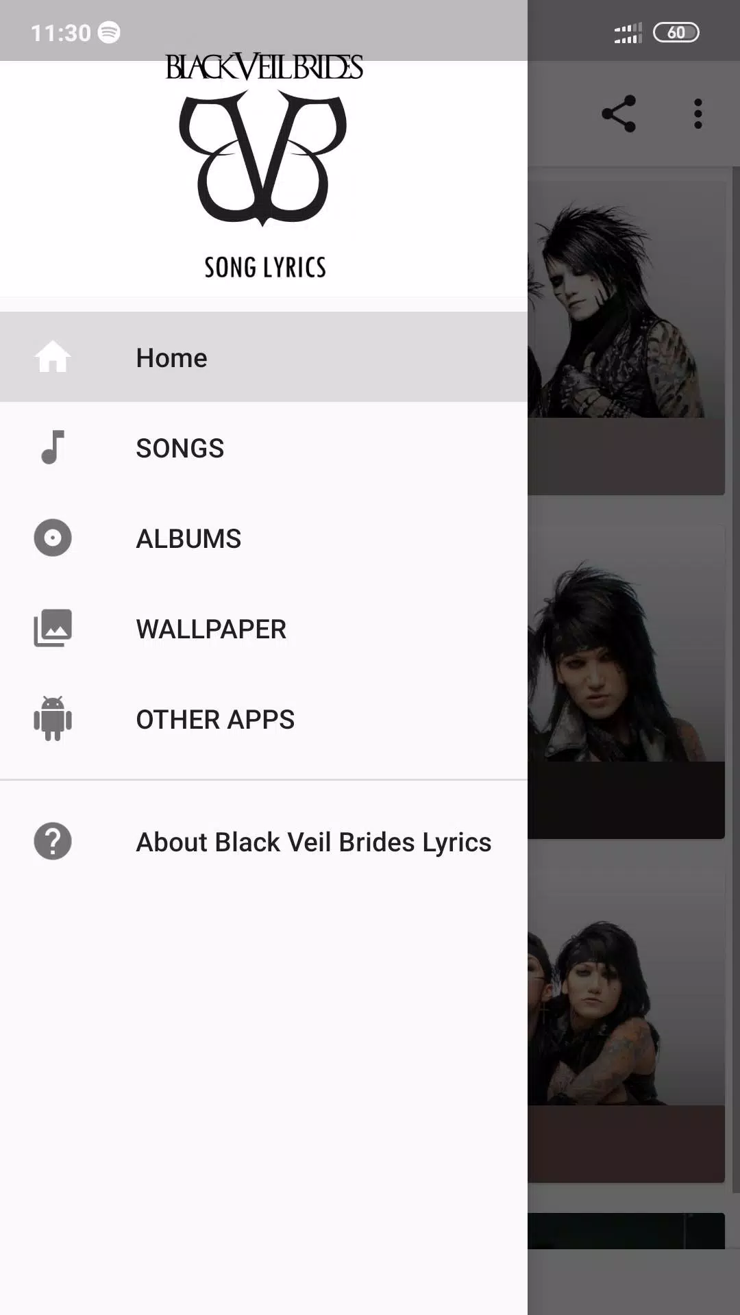 Black Veil Brides Lyrics