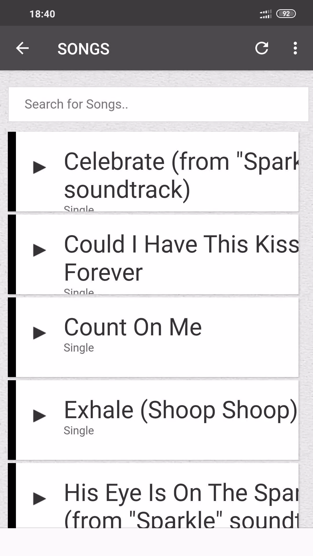 Whitney Houston Lyrics Apk For Android Download