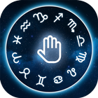 Horoscope 2019: Lecteur de paume et Zodiaque icône