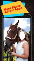 Horse With Girl Photo Suit capture d'écran 3