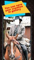 Horse With Man Photo Suit 截图 2