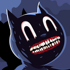 Cartoon Cat horror Sound jumpscare meme soundboard icône