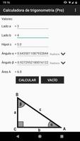 Calculadora de trigonometría ( captura de pantalla 2