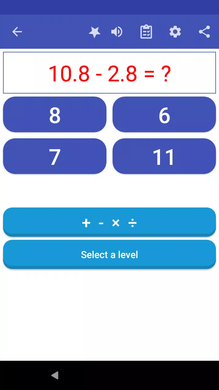 Testes de matemáticando - Baixar APK para Android