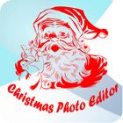 Christmas Photo Editor-icoon