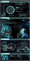 Futuristic Hacker Launcher скриншот 2