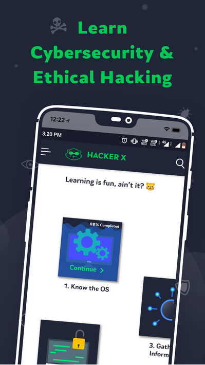 Learn Ethical Hacking: HackerX screenshot 14