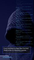 Cyber ​​Hacker Bot: juego de Poster