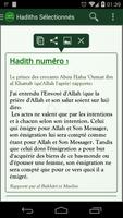 Hadiths Sélectionnés Français capture d'écran 3