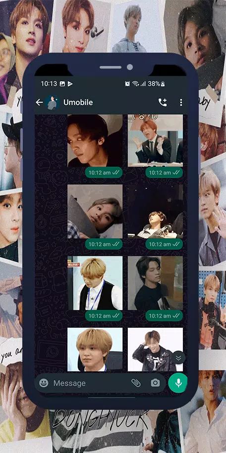 Haechan NCT Animated WASticker APK for Android Download