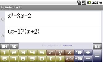 FactorizationA ภาพหน้าจอ 1